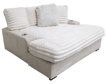 Load image into Gallery viewer, Beige Lounger Loveseat