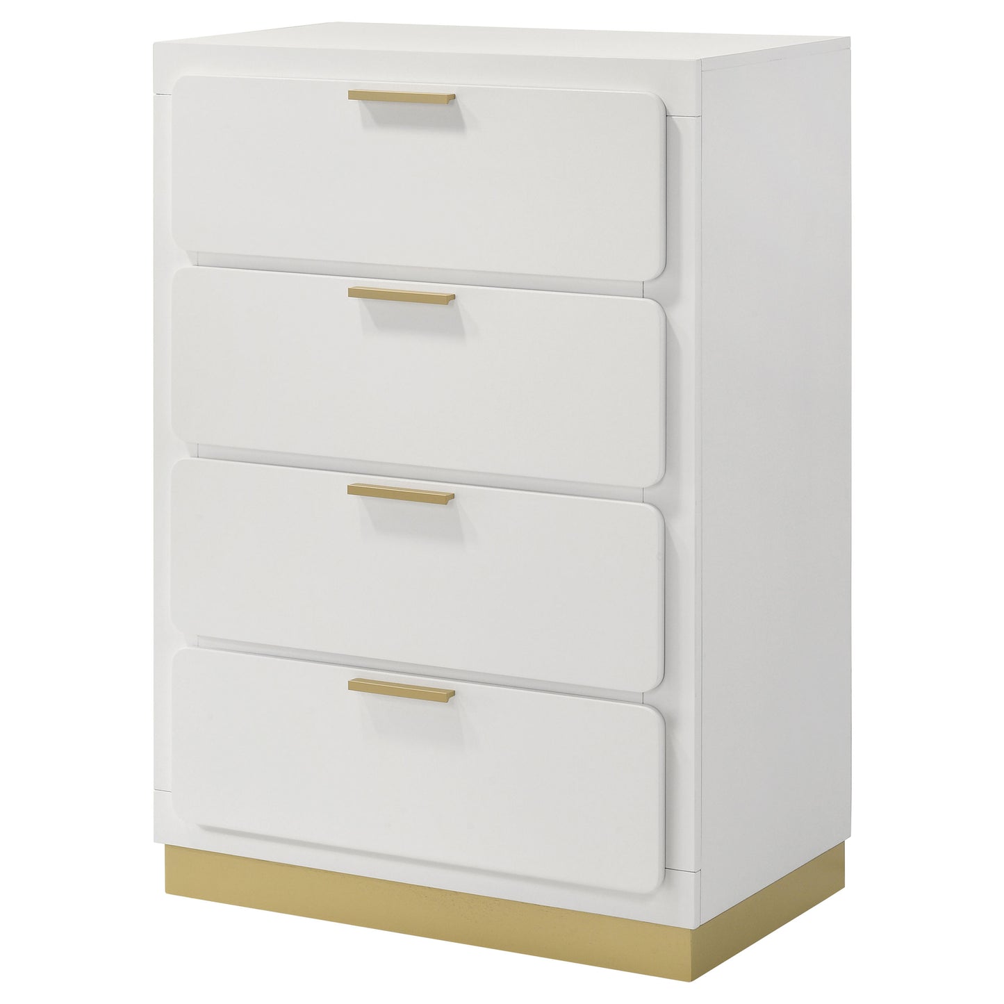 Caraway 4-drawer Bedroom Chest White