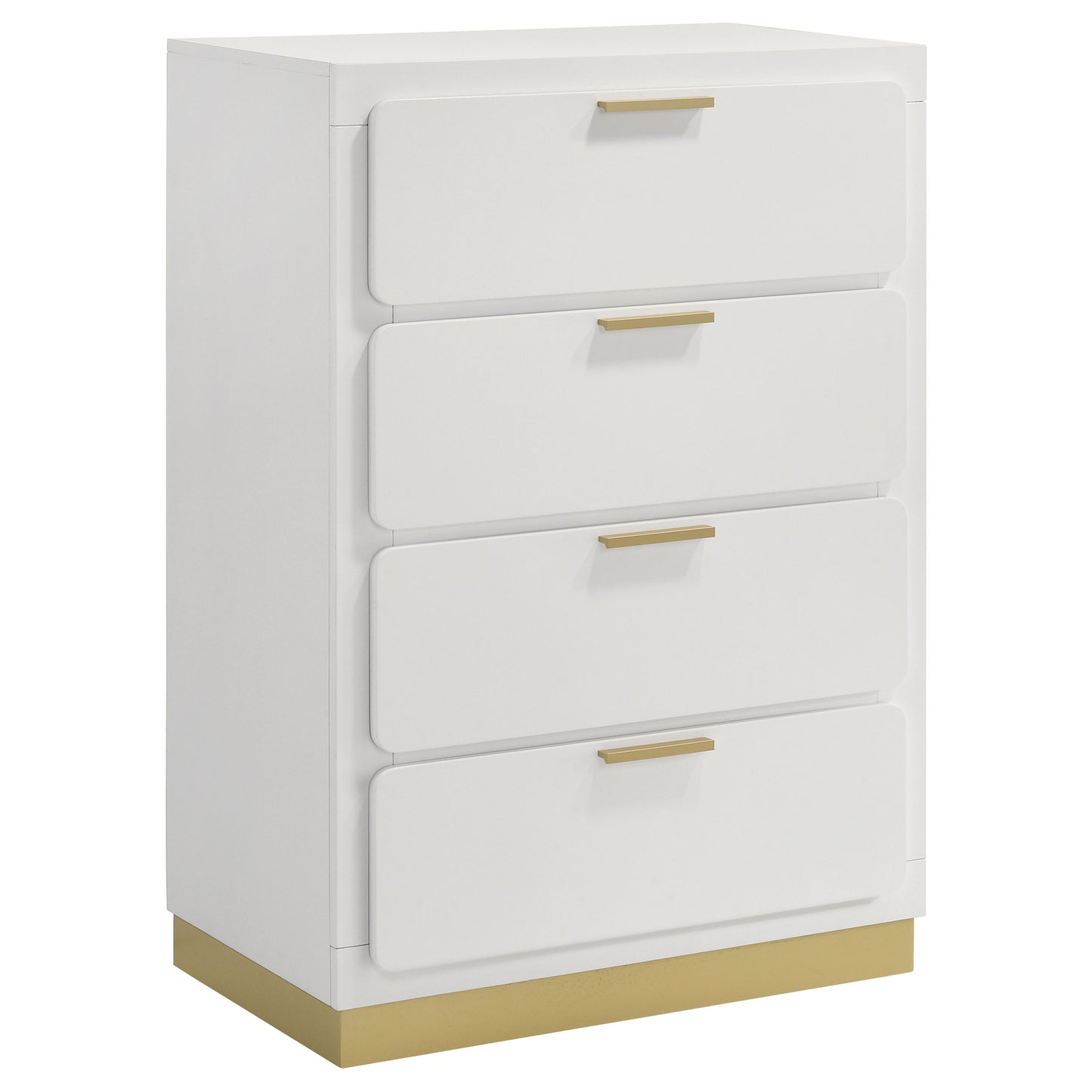 Caraway 4-drawer Bedroom Chest White