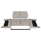Bowen 3-piece Upholstered Track Arms Tufted Sofa Set Beige