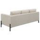 Tilly 3-piece Upholstered Track Arms Sofa Set Oatmeal