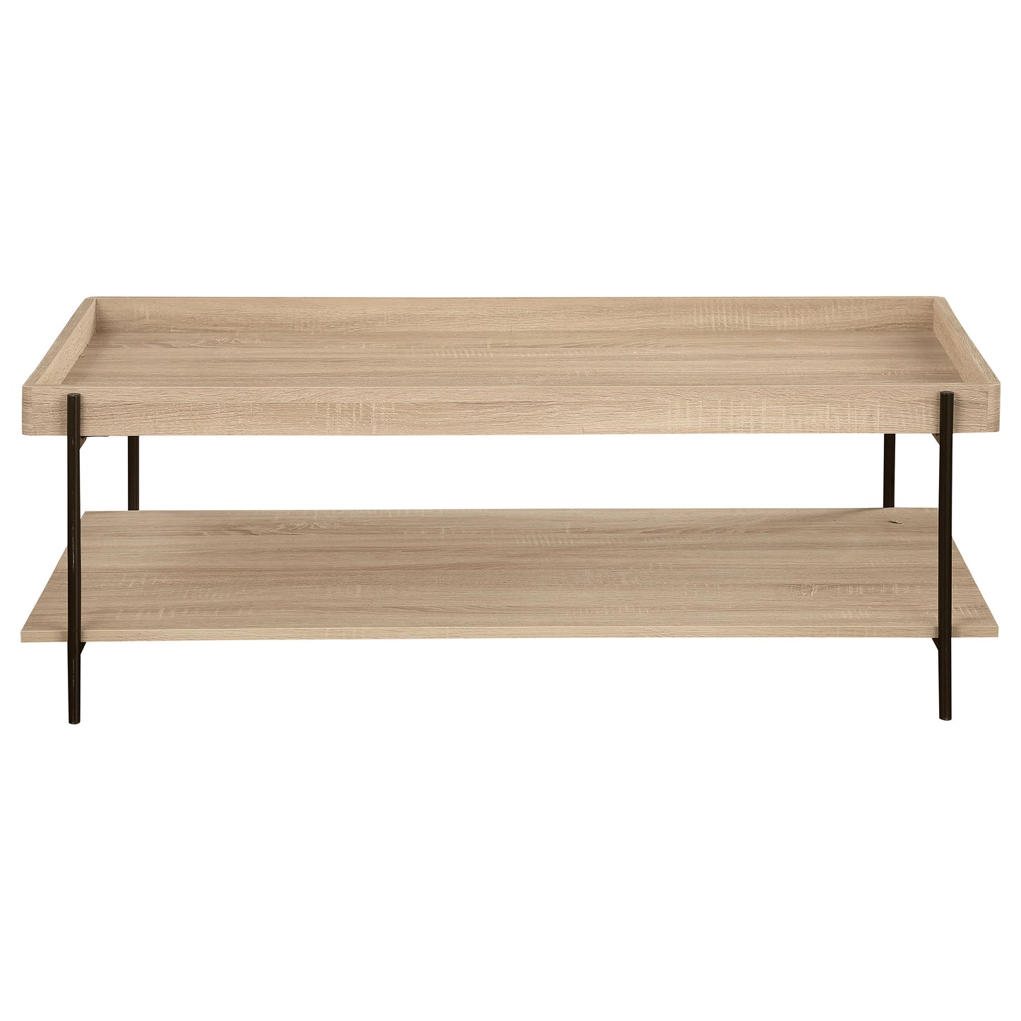 Fallon 3-piece Rectangular Coffee and End Table Set Natural