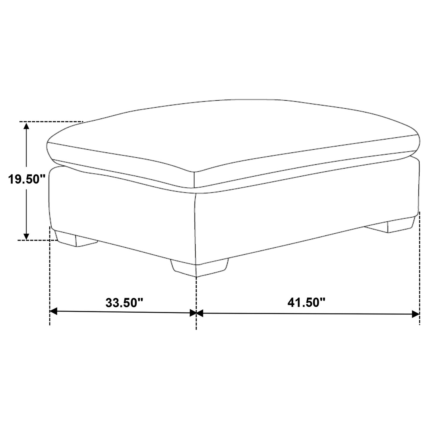 Lakeview 6-piece Upholstered Modular Sectional Chocolate