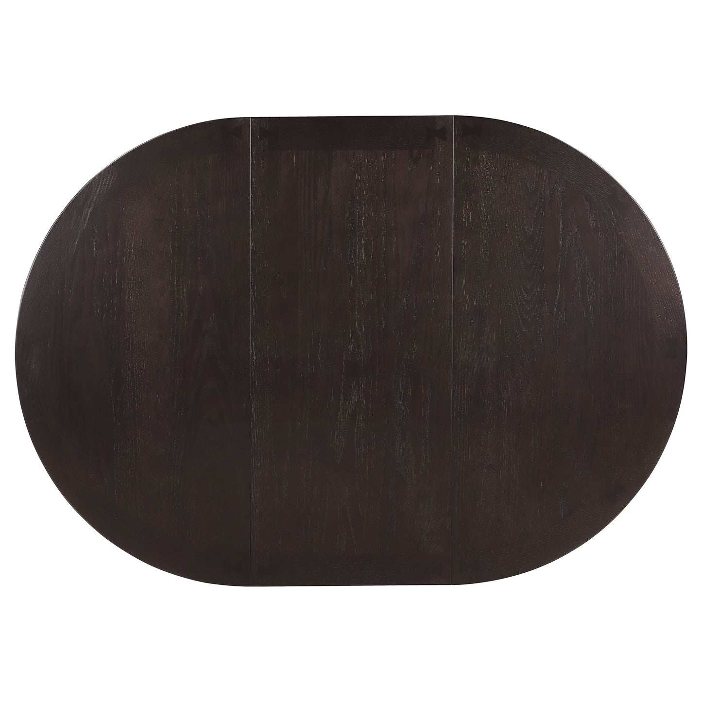 Lavon Oval 60-inch Extension Leaf Dining Table Espresso