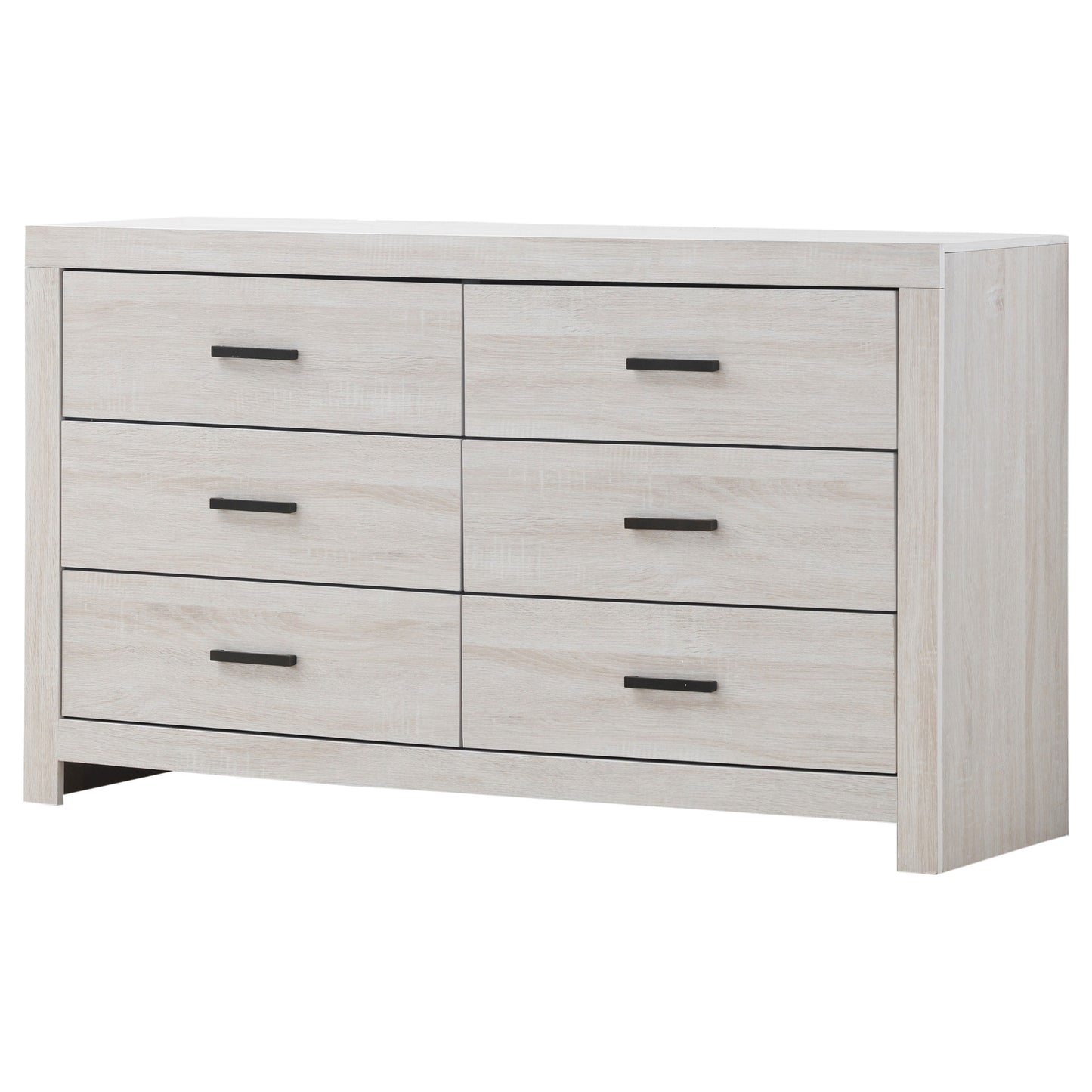 Brantford 6-drawer Dresser Coastal White