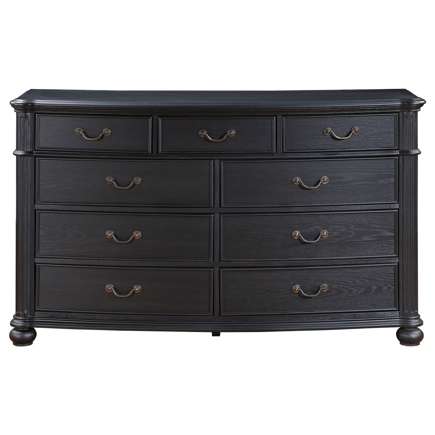 Celina 9-drawer Bedroom Dresser Black