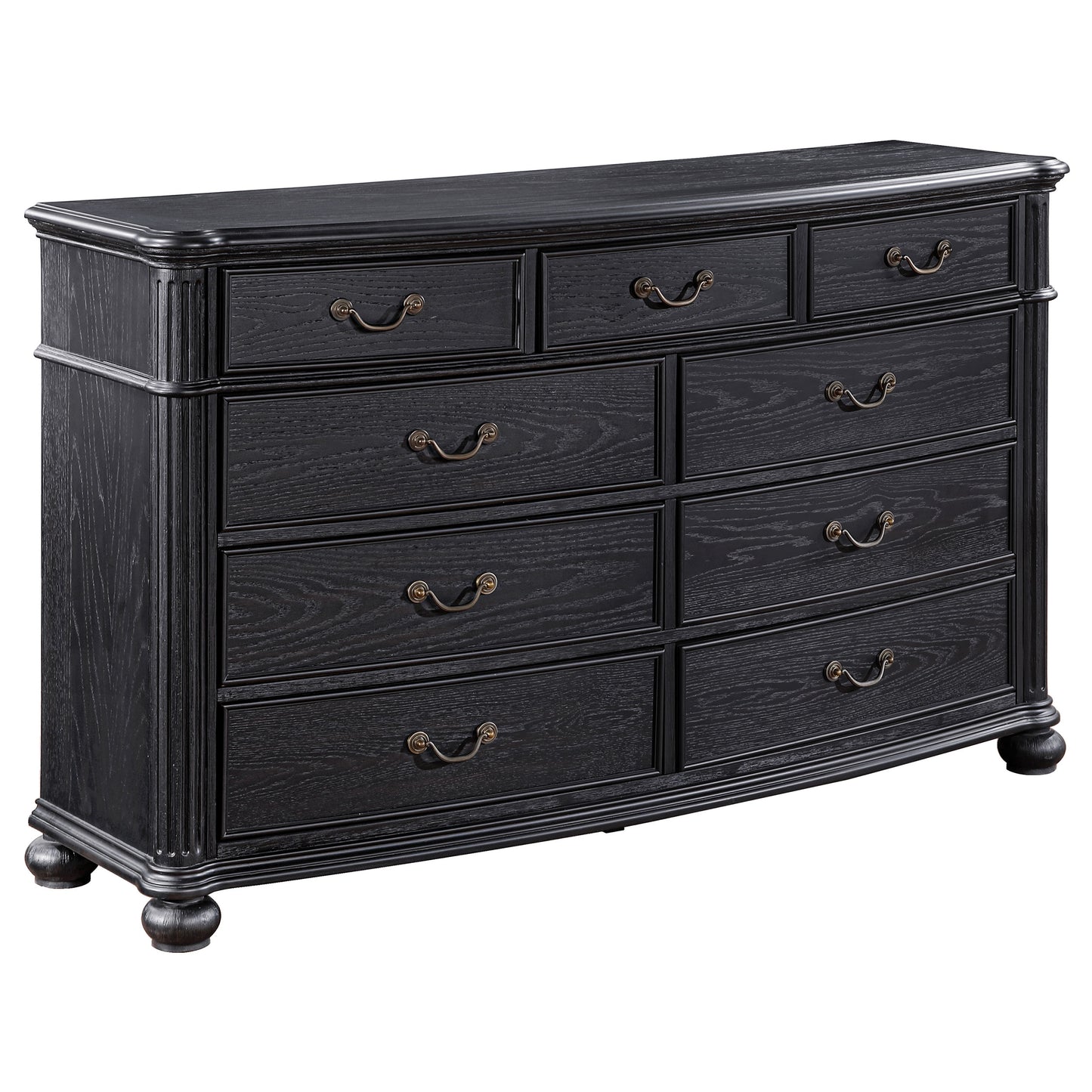 Celina 9-drawer Bedroom Dresser Black