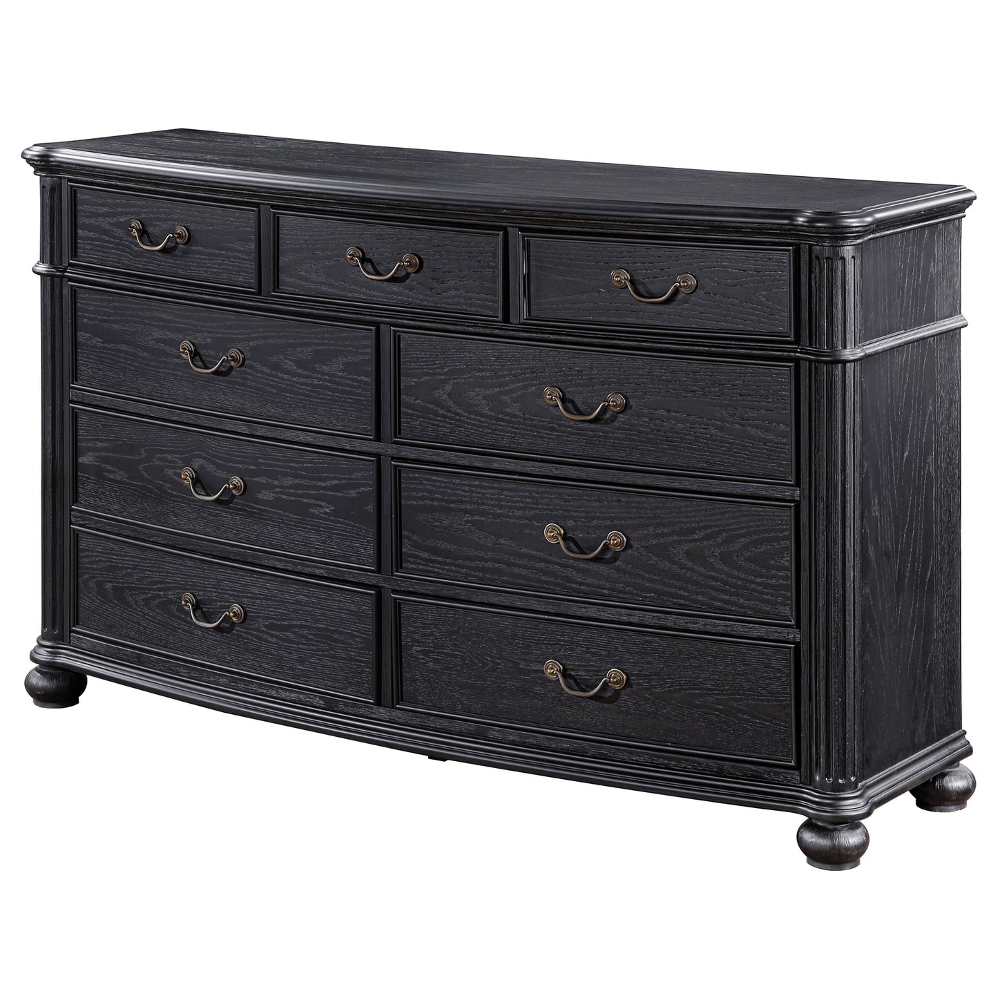 Celina 9-drawer Bedroom Dresser Black