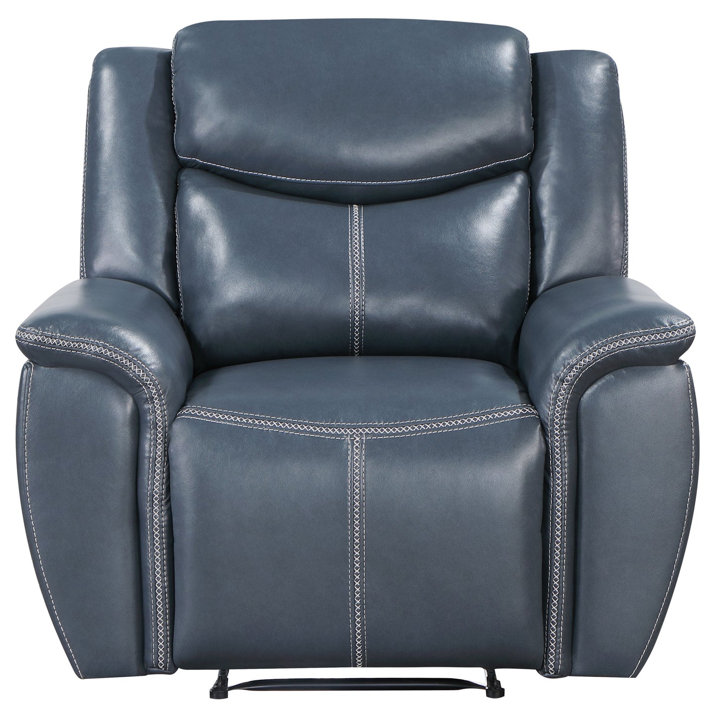 Sloane Upholstered Motion Recliner Chair Blue