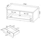 Felix 2-drawer Engineered Wood Coffee Table Grey Driftwood