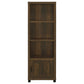 Sachin 3-piece 79-inch TV Entertainment Center Dark Pine