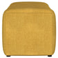 Summer Upholstered Channel Tufted Accent Bench Mustard Yellow