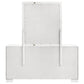 Jessica 6-drawer Dresser with Mirror Snow White