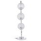 Amberley 33-inch 3-light Curvy Metal Table Lamp Silver