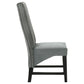Barrand Upholstered Dining Side Chair Grey (Set of 2)