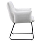 Ackland Upholstered Dining Arm Chair Light Grey (Set of 2)