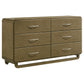 Amsbury 4-piece California King Bedroom Set Nutmeg