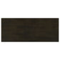 Rachelle 2-shelf Wood Entryway Console Table Deep Merlot