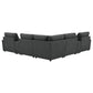 Collins 7-piece Modular Power Reclining Sectional Dark Grey