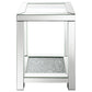 Valentina 3-piece Mirrored Coffee and End Table Set Silver