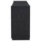 Leandro 2-drawer Dining Sideboard Server Burnished Black