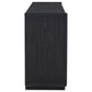 Leandro 2-drawer Dining Sideboard Server Burnished Black