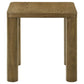 Castlewood Engineered Wood Accent Side End Table Brown Oak