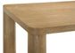 Castlewood Engineered Wood Accent Side End Table Light Oak