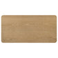 Castlewood Engineered Wood Cocktail Coffee Table Light Oak