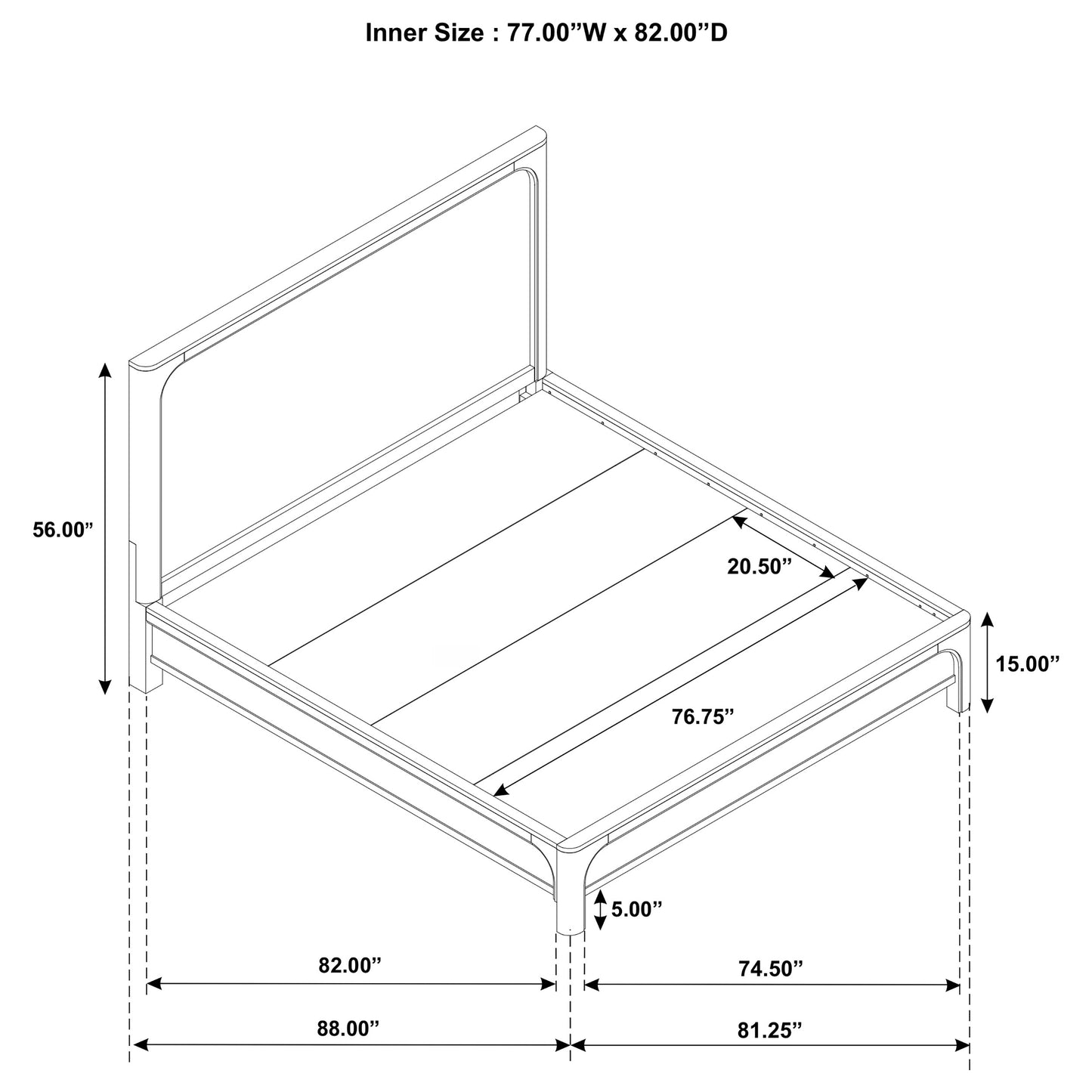 Solano 4-piece Eastern King Bedroom Set Weathered Mango
