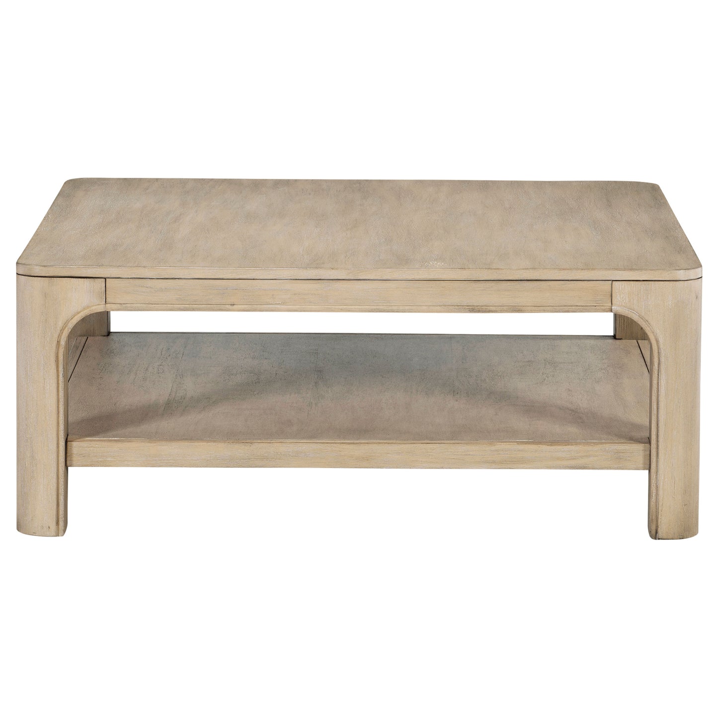 Solano 2-piece Square Coffee Table Set Weathered Mango