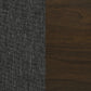 Wes Upholstered Dining Side Chair Dark Walnut (Set of 2)