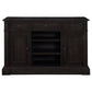 Phelps 2-door Sideboard Buffet Cabinet Distressed Noir