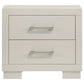 Jessica 5-piece Eastern King LED Bedroom Set Snow White