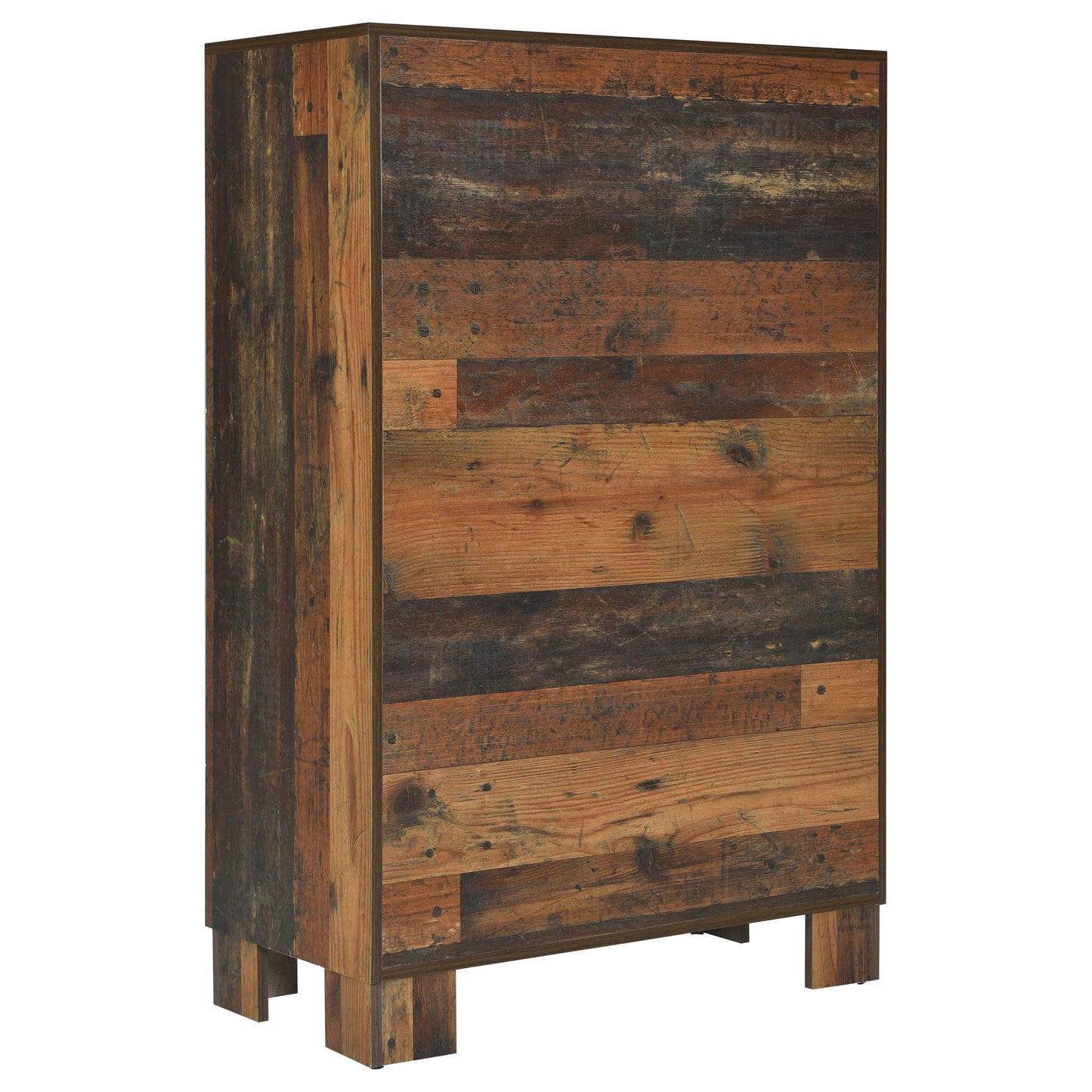 Sidney 5-drawer Chest Rustic Pine