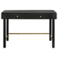 Arini 2-drawer Vanity Desk Makeup Table Black