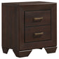 Dorian 5-piece Eastern King Bedroom Set Dark Cocoa