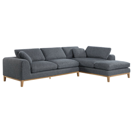 Persia 2-piece Modular Sectional Grey