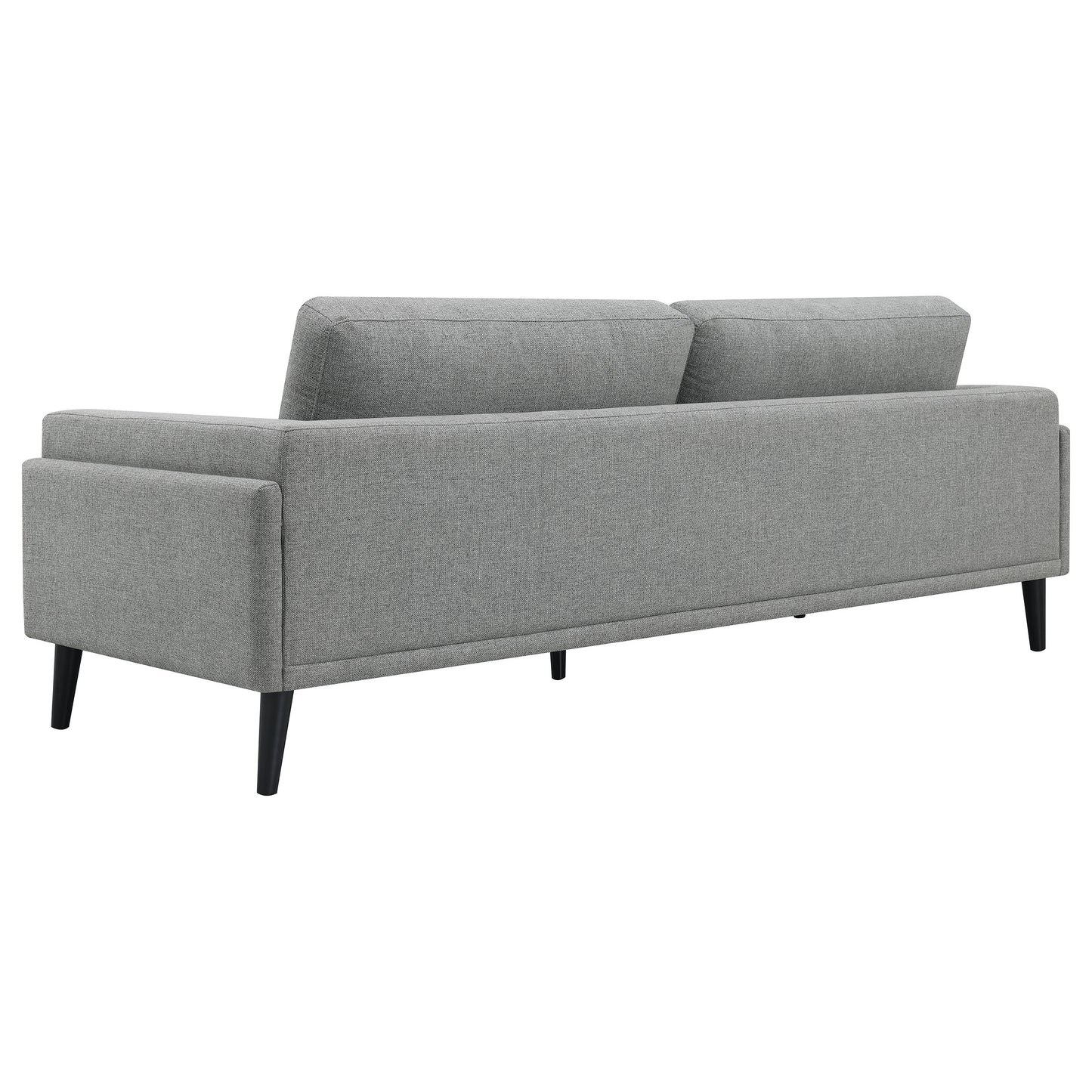 Rilynn 2-piece Upholstered Track Arms Sofa Set Grey