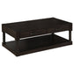 Meredith 2-drawer Coffee Table Coffee Bean