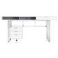 Whitman 4-drawer Writing Desk Glossy White