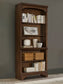 Hartshill 5-shelf Bookcase Burnished Oak