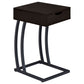 Troy Accent Table with Power Outlet Cappuccino