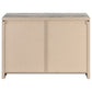 Enoch 2-door Accent Cabinet Grey Driftwood