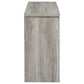 Enoch 2-door Accent Cabinet Grey Driftwood